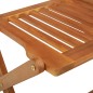 vidaXL Set da Pranzo da Giardino 3 pz Pieghevole in Massello di Acacia vidaXL Set da Pranzo da Giardino 3 pz Pieghevole in Massello di Acacia