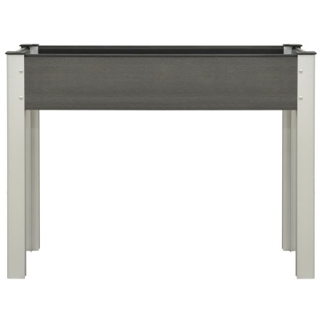 vidaXL Fioriera Rialzata da Giardino 100x40x75 cm in WPC Grigio