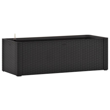 vidaXL Letto Rialzato Giardino con Irrigazione Antracite 100x43x33 cm