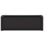 vidaXL Letto Rialzato Giardino con Irrigazione Antracite 100x43x33 cm