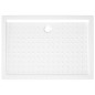 vidaXL Piatto Doccia con Superficie Puntinata Bianco 70x100x4cm in ABS vidaXL Piatto Doccia con Superficie Puntinata Bianco 70x100x4cm in ABS