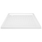 vidaXL Piatto Doccia con Superficie Puntinata Bianco 90x90x4 cm in ABS vidaXL Piatto Doccia con Superficie Puntinata Bianco 90x90x4 cm in ABS
