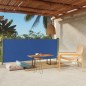 Tenda Laterale Retrattile per Patio 117x300 cm Blu Tenda Laterale Retrattile per Patio 117x300 cm Blu