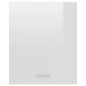 vidaXL Armadi Sospesi 2 pz Bianco Lucido 50x31x60 cm in Truciolato vidaXL Armadi Sospesi 2 pz Bianco Lucido 50x31x60 cm in Truciolato