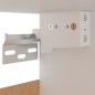vidaXL Armadi Sospesi 2 pz Bianco Lucido 50x31x60 cm in Truciolato vidaXL Armadi Sospesi 2 pz Bianco Lucido 50x31x60 cm in Truciolato