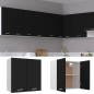 vidaXL Armadio Sospeso Nero 60x31x60 cm in Truciolato vidaXL Armadio Sospeso Nero 60x31x60 cm in Truciolato