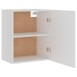 vidaXL Armadi Sospesi 2 pz Bianchi 50x31x60 cm in Legno Multistrato vidaXL Armadi Sospesi 2 pz Bianchi 50x31x60 cm in Legno Multistrato