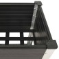 vidaXL Fioriera Rialzata Giardino con Ripiano 175x50x90 cm WPC Grigio vidaXL Fioriera Rialzata Giardino con Ripiano 175x50x90 cm WPC Grigio