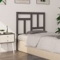 Testiera Letto Grigia 80,5x4x100 cm in Legno Massello di Pino Testiera Letto Grigia 80,5x4x100 cm in Legno Massello di Pino