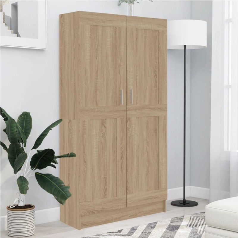 vidaXL Libreria Rovere Sonoma 82,5x30,5x150 cm in Truciolato