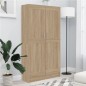vidaXL Libreria Rovere Sonoma 82,5x30,5x150 cm in Truciolato