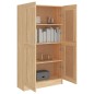 vidaXL Libreria Rovere Sonoma 82,5x30,5x150 cm in Truciolato
