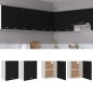 vidaXL Armadi Sospesi 2 pz Neri 50x31x60 cm in Truciolato vidaXL Armadi Sospesi 2 pz Neri 50x31x60 cm in Truciolato