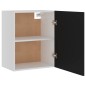 vidaXL Armadi Sospesi 2 pz Neri 50x31x60 cm in Truciolato vidaXL Armadi Sospesi 2 pz Neri 50x31x60 cm in Truciolato