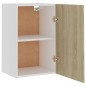 vidaXL Armadio Sospeso Rovere Sonoma 39,5x31x60 cm in Truciolato vidaXL Armadio Sospeso Rovere Sonoma 39,5x31x60 cm in Truciolato
