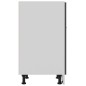 vidaXL Armadio con Cassetto Grigio 60x46x81,5 cm in Truciolato vidaXL Armadio con Cassetto Grigio 60x46x81,5 cm in Truciolato
