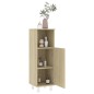 vidaXL Armadio da Bagno Rovere Sonoma 30x30x95 cm in Truciolato vidaXL Armadio da Bagno Rovere Sonoma 30x30x95 cm in Truciolato