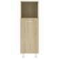 vidaXL Armadio da Bagno Rovere Sonoma 30x30x95 cm in Truciolato vidaXL Armadio da Bagno Rovere Sonoma 30x30x95 cm in Truciolato