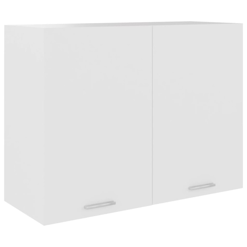 vidaXL Armadio Sospeso Bianco 80x31x60 cm in Truciolato vidaXL Armadio Sospeso Bianco 80x31x60 cm in Truciolato