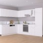 vidaXL Armadio Sospeso Bianco 80x31x60 cm in Truciolato vidaXL Armadio Sospeso Bianco 80x31x60 cm in Truciolato