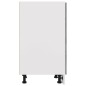 vidaXL Armadio con Cassetto Grigio Cemento 40x46x81,5 cm in Truciolato vidaXL Armadio con Cassetto Grigio Cemento 40x46x81,5 cm in Truciolato