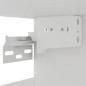 vidaXL Armadio Sospeso con Vetro Nero Lucido 60x31x60 cm in Truciolato vidaXL Armadio Sospeso con Vetro Nero Lucido 60x31x60 cm in Truciolato