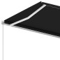 Tenda da Sole Retrattile Manuale con Palo 450x300 cm Antracite Tenda da Sole Retrattile Manuale con Palo 450x300 cm Antracite