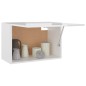 vidaXL Armadio Sospeso Bianco Lucido 60x31x40 cm in Truciolato vidaXL Armadio Sospeso Bianco Lucido 60x31x40 cm in Truciolato