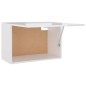 vidaXL Armadio Sospeso Bianco Lucido 60x31x40 cm in Truciolato vidaXL Armadio Sospeso Bianco Lucido 60x31x40 cm in Truciolato
