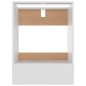 vidaXL Armadio per Forno Bianco 60x46x81,5 cm in Legno Multistrato vidaXL Armadio per Forno Bianco 60x46x81,5 cm in Legno Multistrato