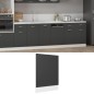vidaXL Pannello Lavastoviglie Grigio 45x3x67 cm Truciolato vidaXL Pannello Lavastoviglie Grigio 45x3x67 cm Truciolato