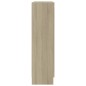 vidaXL Armadietto con Vetrina Rovere Sonoma 82,5x30,5x115cm Truciolato vidaXL Armadietto con Vetrina Rovere Sonoma 82,5x30,5x115cm Truciolato