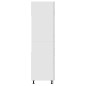 vidaXL Armadio per Frigo Grigio Cemento 60x57x207 cm in Truciolato