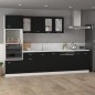 vidaXL Armadio Sospeso Nero 39,5x31x60 cm in Truciolato vidaXL Armadio Sospeso Nero 39,5x31x60 cm in Truciolato