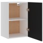 vidaXL Armadio Sospeso Nero 39,5x31x60 cm in Truciolato vidaXL Armadio Sospeso Nero 39,5x31x60 cm in Truciolato