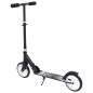 vidaXL Monopattino a 2 Ruote per Bambini con Manubrio Regolabile Nero vidaXL Monopattino a 2 Ruote per Bambini con Manubrio Regolabile Nero