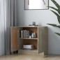 vidaXL Libreria Rovere Sonoma 82,5x30,5x80 cm in Truciolato vidaXL Libreria Rovere Sonoma 82,5x30,5x80 cm in Truciolato