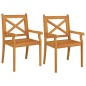 vidaXL Set Mobili da Pranzo per Giardino 3 pz Legno Massello di Acacia vidaXL Set Mobili da Pranzo per Giardino 3 pz Legno Massello di Acacia