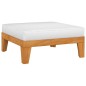 vidaXL Set Divani da Giardino 4 pz con Cuscini in Massello di Acacia vidaXL Set Divani da Giardino 4 pz con Cuscini in Massello di Acacia