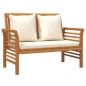 vidaXL Set Divani da Giardino 5pz con Cuscini in Legno Massello Acacia vidaXL Set Divani da Giardino 5pz con Cuscini in Legno Massello Acacia