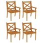 vidaXL Set da Pranzo per Giardino 5 pz in Legno Massello di Acacia vidaXL Set da Pranzo per Giardino 5 pz in Legno Massello di Acacia