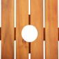 vidaXL Set da Pranzo da Giardino 3 pz con Cuscini Massello di Acacia vidaXL Set da Pranzo da Giardino 3 pz con Cuscini Massello di Acacia