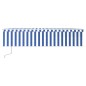 Tenda Sole Retrattile Automatica con Parasole 6x3m Blu Bianca Tenda Sole Retrattile Automatica con Parasole 6x3m Blu Bianca