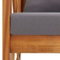 vidaXL Set Divani da Giardino 5 pz con Cuscini in Massello di Acacia vidaXL Set Divani da Giardino 5 pz con Cuscini in Massello di Acacia