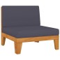 vidaXL Set Divani da Giardino 12 pz con Cuscini in Massello di Acacia vidaXL Set Divani da Giardino 12 pz con Cuscini in Massello di Acacia