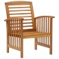 vidaXL Set Divani da Giardino 4 pz in Legno Massello di Acacia vidaXL Set Divani da Giardino 4 pz in Legno Massello di Acacia