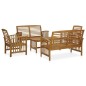 vidaXL Set Divani da Giardino 5 pz in Legno Massello di Acacia vidaXL Set Divani da Giardino 5 pz in Legno Massello di Acacia