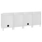 vidaXL Mobiletto da Cucina con Lavandino in Acciaio Inox 240x60x96 cm vidaXL Mobiletto da Cucina con Lavandino in Acciaio Inox 240x60x96 cm