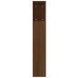 Testiera con Scomparti Rovere Marrone 220x18,5x104,5 cm Testiera con Scomparti Rovere Marrone 220x18,5x104,5 cm