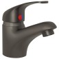 vidaXL Rubinetto Miscelatore Grigio 13x10 cm vidaXL Rubinetto Miscelatore Grigio 13x10 cm